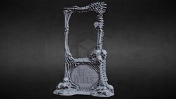 3D PRINTABLE MOVIE MANIACS SERIES 1 POSTER STAND
