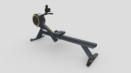 Technogym Skillrow bike, room, cross, set, stepper, cycle, sports, fitness, gym, equipment, vr, ar, exercise, treadmill, professional, machine, commercial, fit, weight, workout, excite, weightlifting, elliptical, 3d, home, sport, gyms, myrun