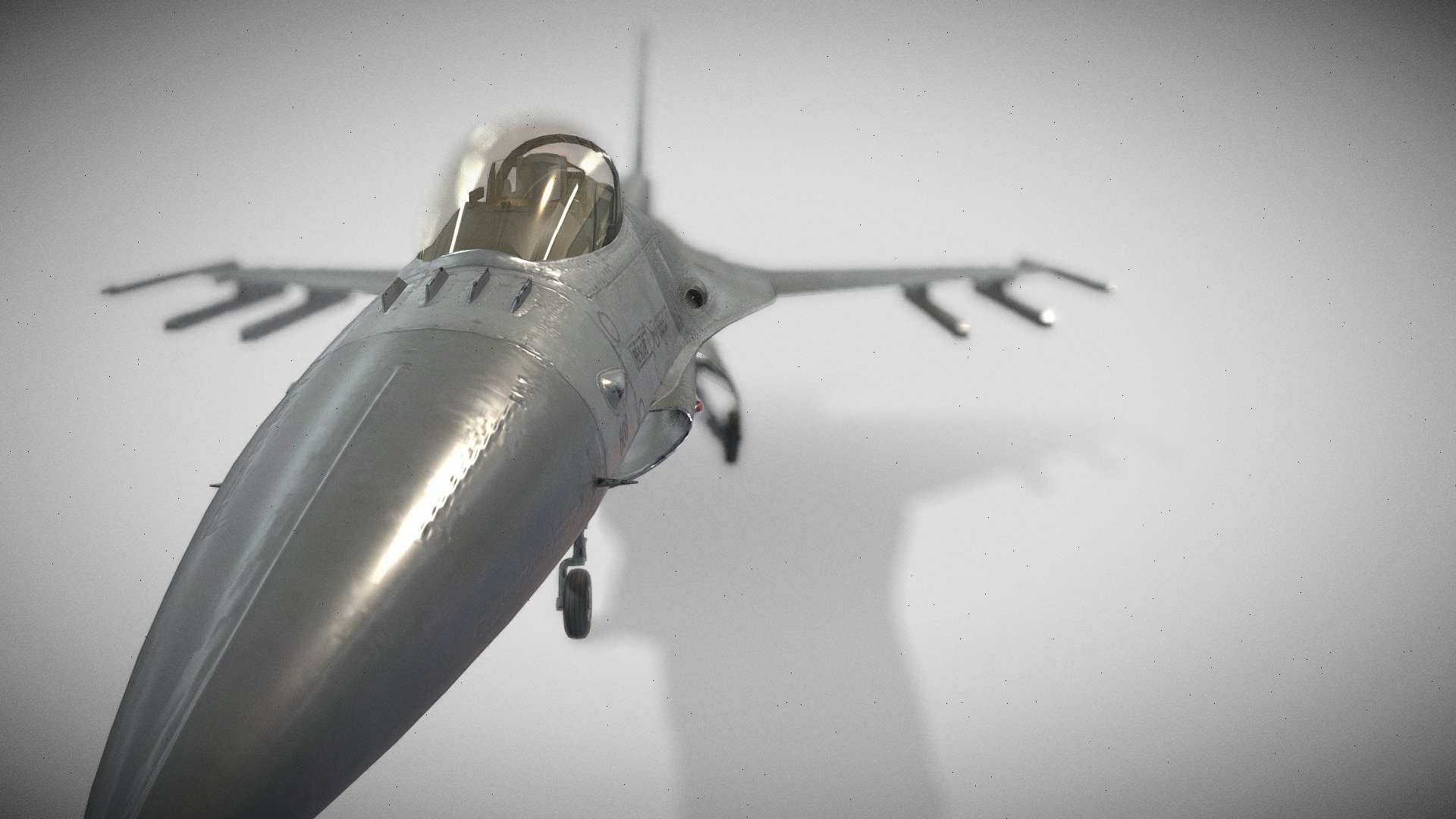 F-16 NL FF version NATO Standard - Download Free 3D model by CloudHubOmniTeam (@cloudhub) 3d model