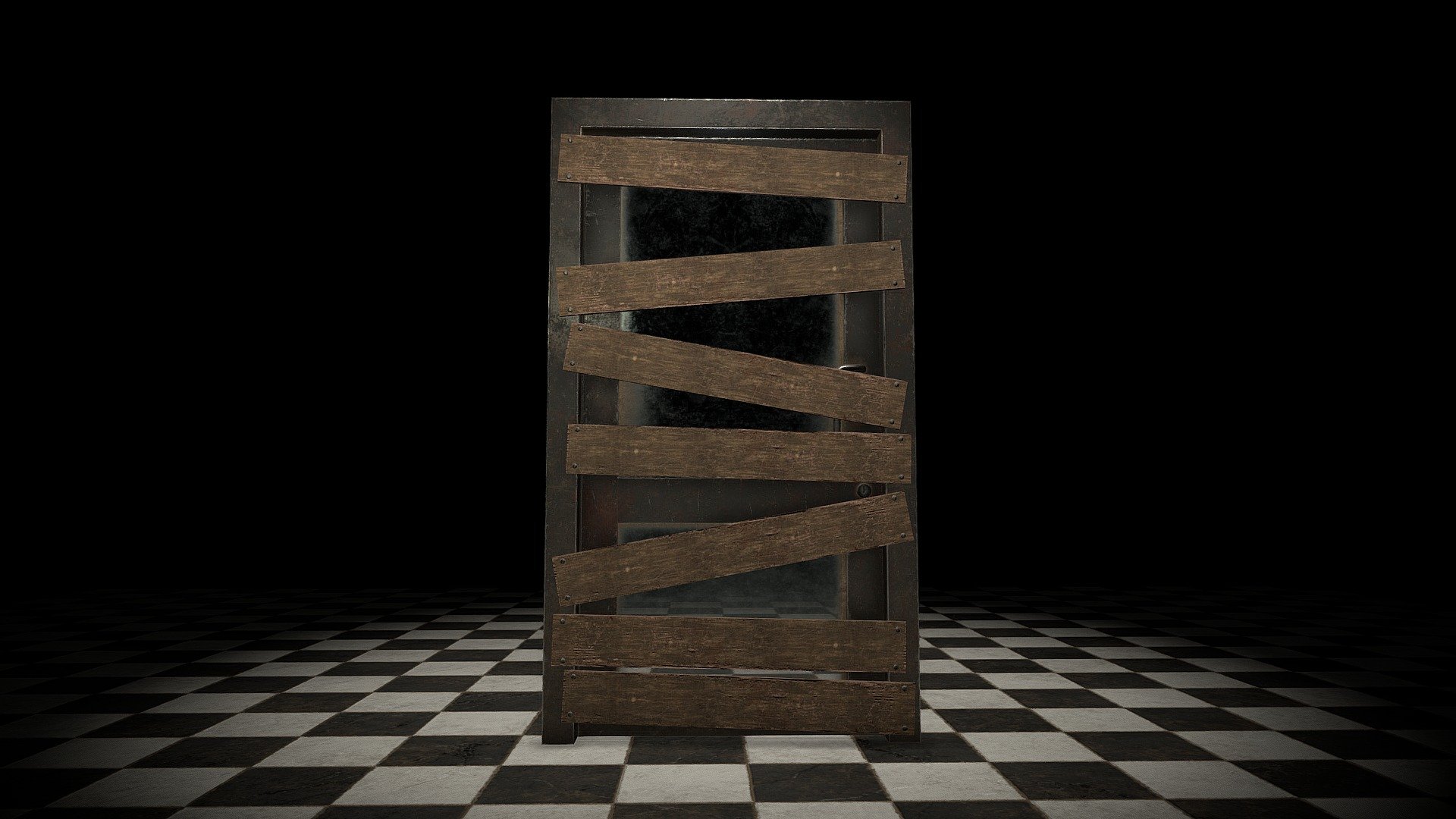 Low poly door. All doors in these pack has one UV and texture, you can use this together. 

Tris: 942

Textures: 2048x2048

Soft: 3DsMax, Substance Painter

Subscribe, It’s very important for me 3d model