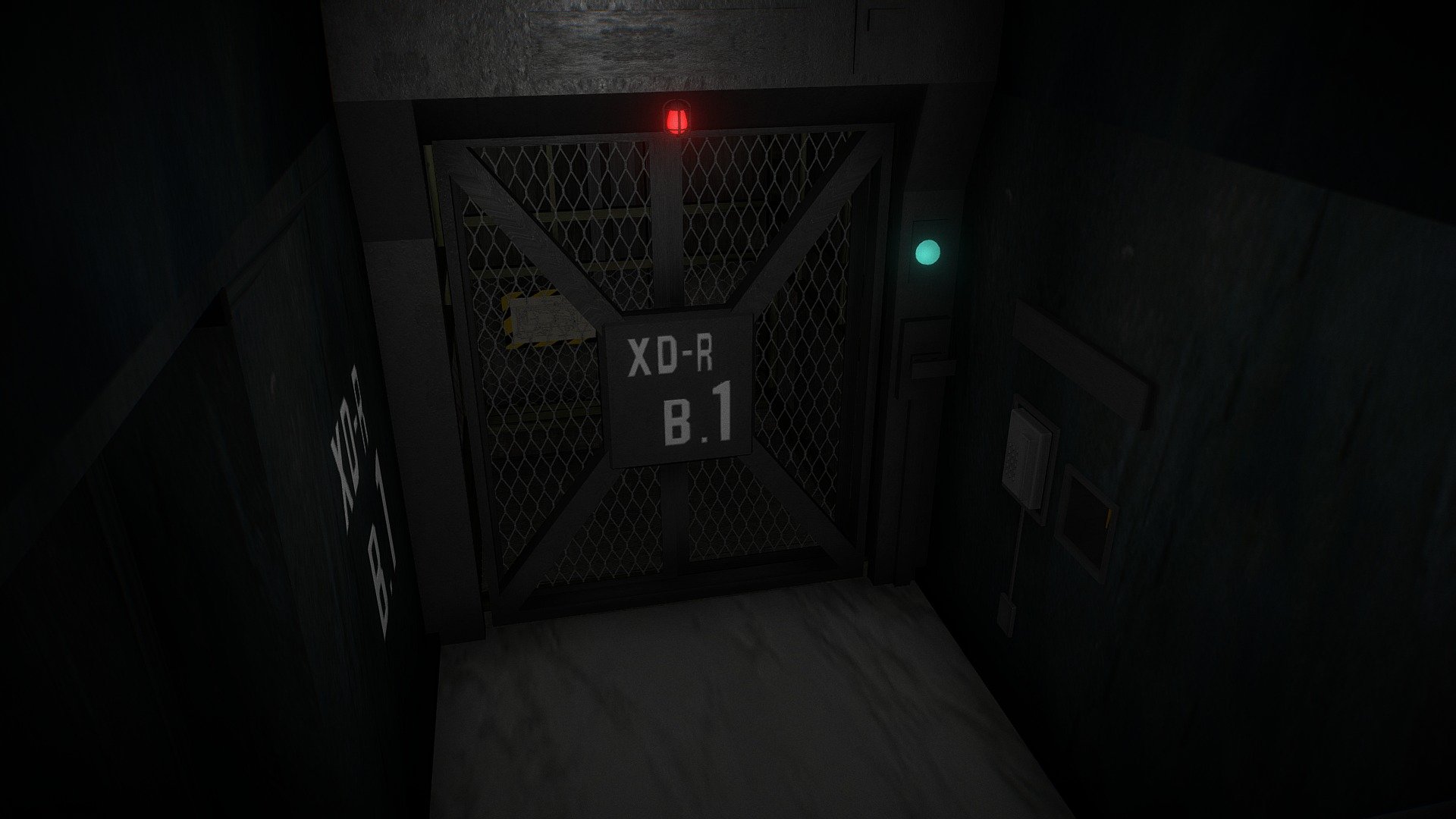 Emergency Tunnel - 3D model by Biohazard Rooms (@Perriqueso) 3d model
