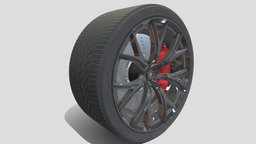 Full Tesla Roadster Wheel