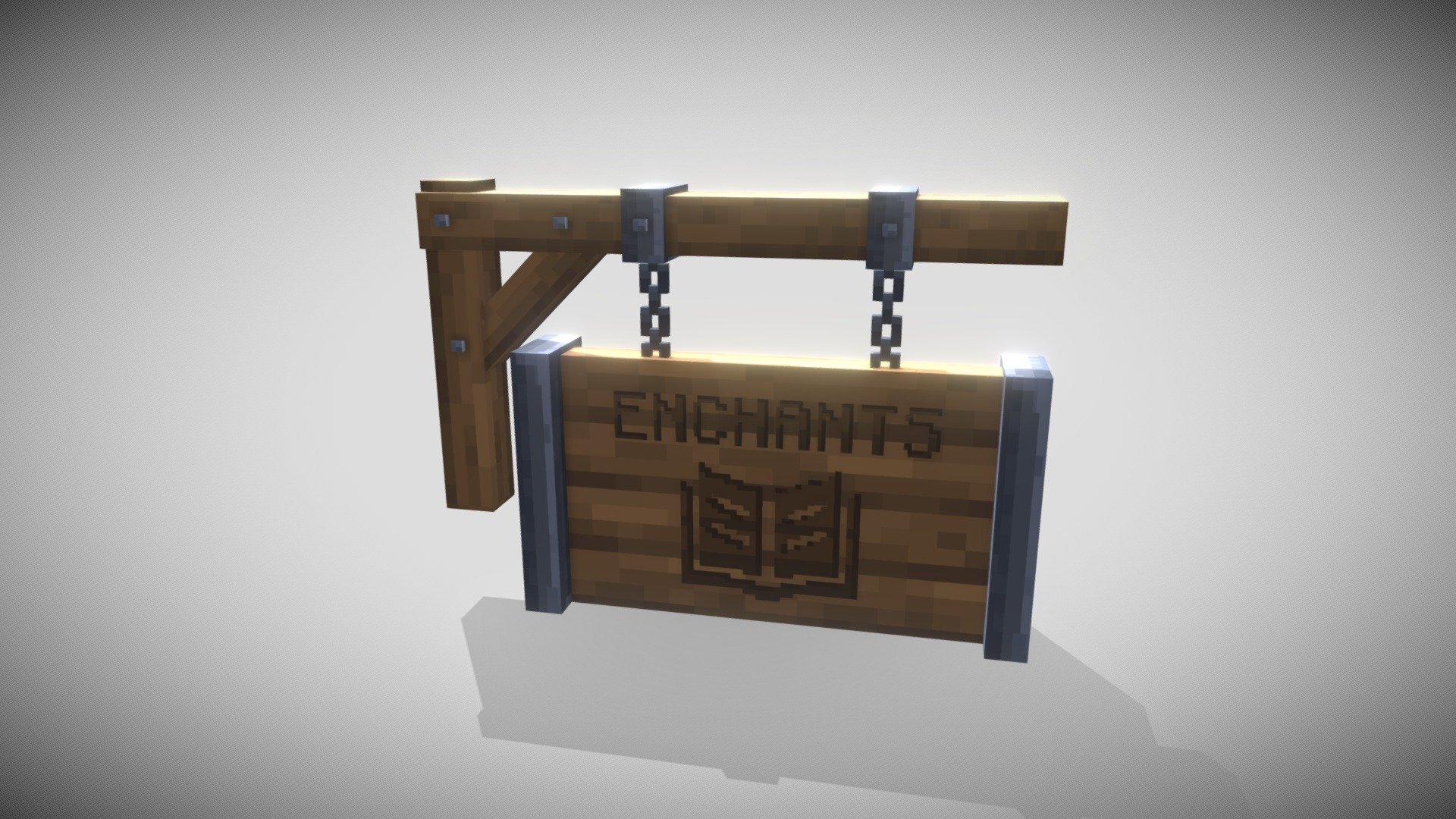 Enchants Sign - 3D model by SeanCreatif 3d model