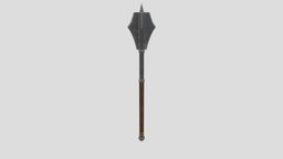Hammer Mace hammer, medieval, mace, darkfantasy, medievalfantasyassets, medievalweapon, weapon, fantasy, dark