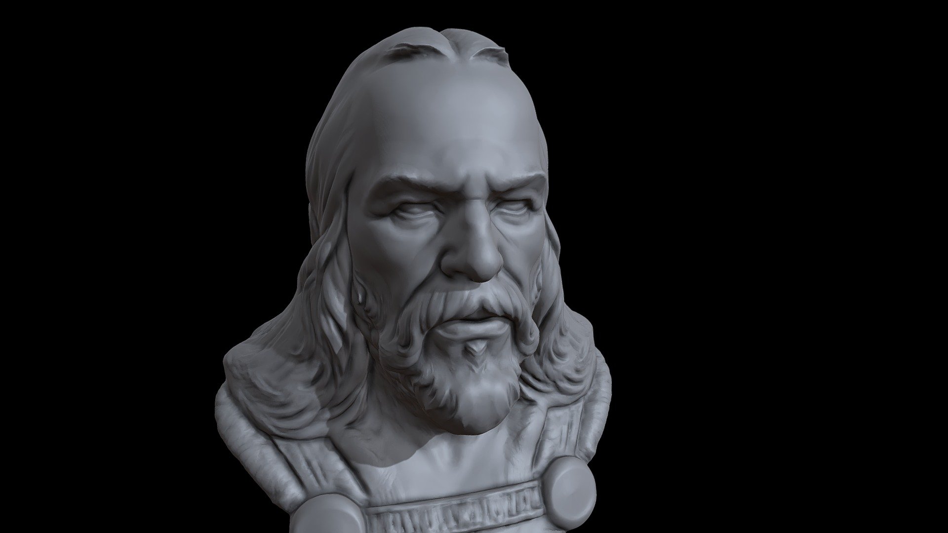 Sculpting exercise for making  a viking head concept design .

Done in Zbrush .

Decimated high poly geometry with no u'v and no textures 3d model