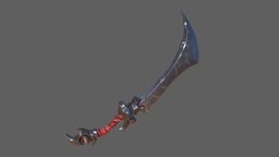 Stylized Sword [Eye of the crow] eye, project, games, top, crown, ready, props, game, sword, stylized