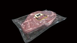 Steak Chuck burger, food, packaging, meat, ground, package, pork, steak, beef, bacon, sausage, veal, angus, packagedesign, packaging3d
