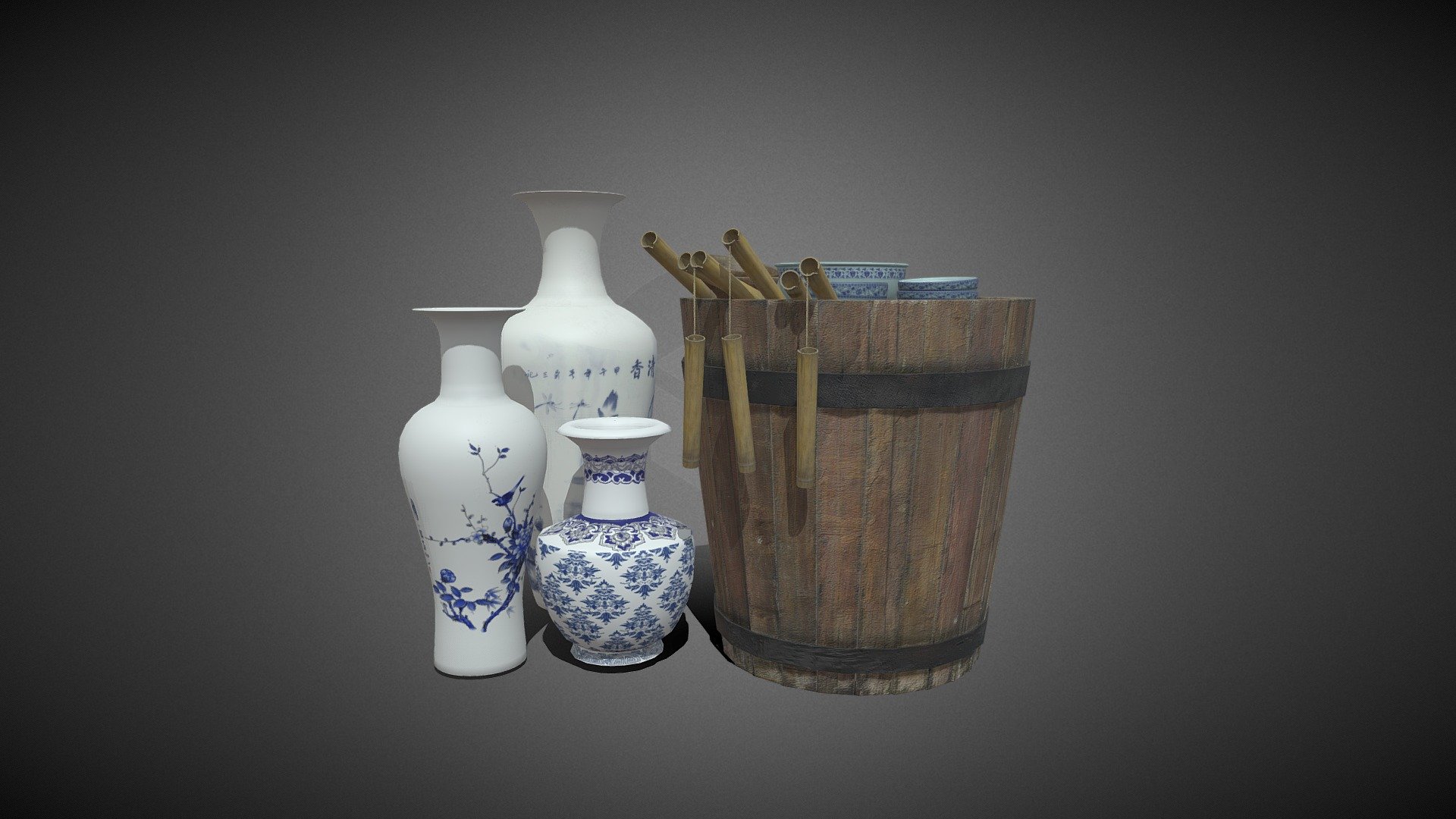 stall stand - Buy Royalty Free 3D model by misitewang 3d model