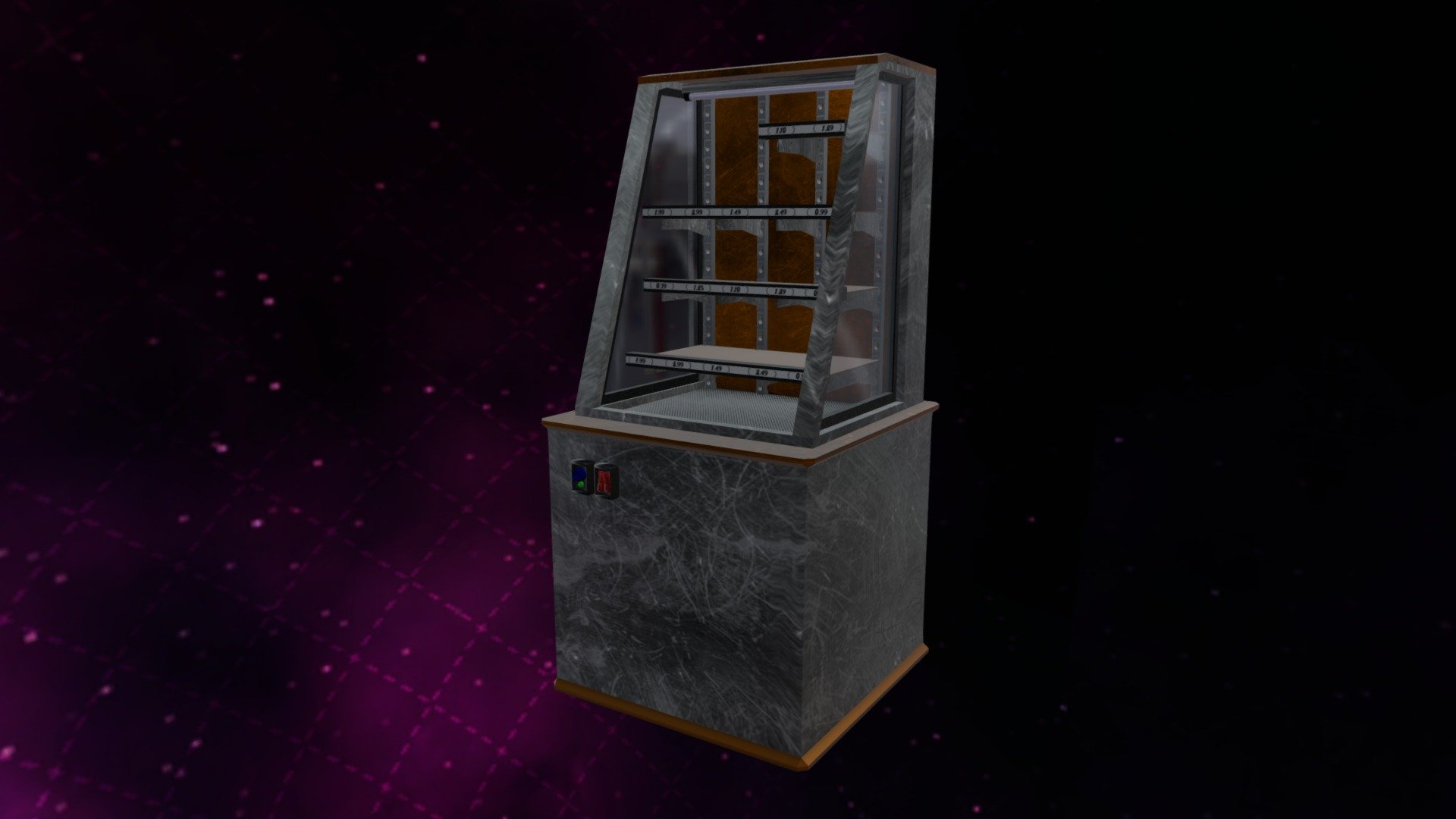 Introducing the Refrigerator Display made by ACBRadio, the programs used to make this object are as follows: Blender 2.92.0 &amp; G.I.M.P 2.10.4…The ‘Textures’ inclued in this object are the following: Deffuse…Free of Charge

360 backdrop’s total poly count: Triangles: 4k Vertices: 2k 

Refrigerator Display: Triangles: 16.7k Vertices: 8.3k

:D - Refrigerator Display .Blend FREE Low Poly - Download Free 3D model by LordSamueliSolo (@LadyLionStudios) 3d model