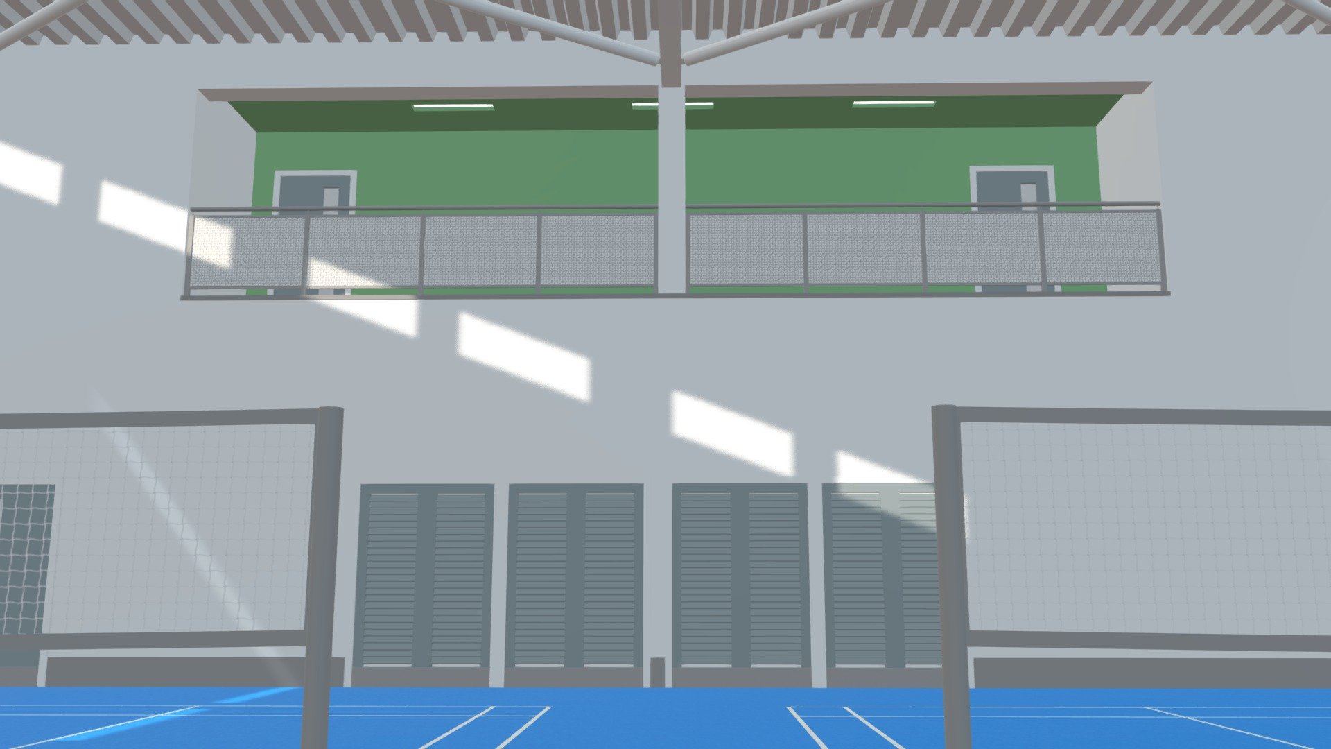 Design scheme for a new Sports Hall extension to Middle School.  View in VR to experience the internal space. [2017] - 332 School Extension - 3D model by Sense of Space Architects (@senseofspace) 3d model