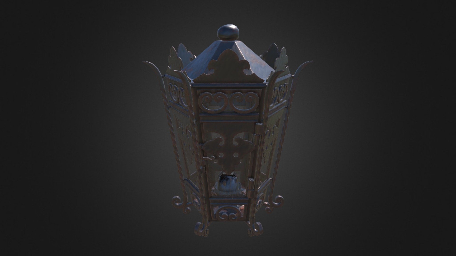 This is a personal project modeled in Maya and ZBrush and textured in Substance Painter.

www.juliangupner.com - Lantern - Download Free 3D model by Julian Gupner (@jgupner) 3d model