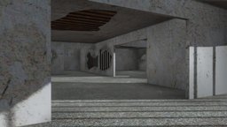 Destroyed Rooms rooms, game-asset, abandoned-building, free-model, destroyed-building, building, jimbogies