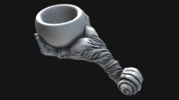 Hand me the ORB Download pipe, orb, smoking, 3dprint, hand