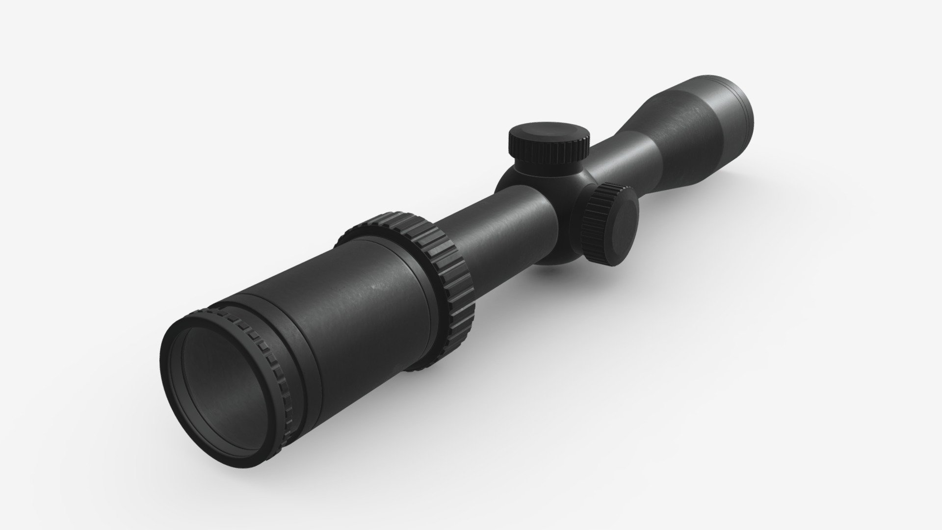 Hunting riflescope - Buy Royalty Free 3D model by HQ3DMOD (@AivisAstics) 3d model