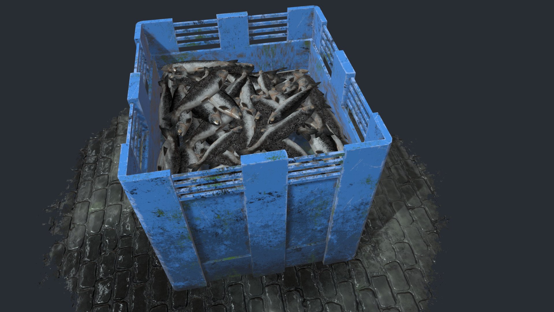 Fish Basket.
Made on Maya, Zbrush and Substance Painter, - Fish Basket - 3D model by carlosvasc670 3d model