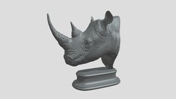 Rhinoceros rhino, animals, miniature, rhinoceros, decor, statue, animal, sculpture