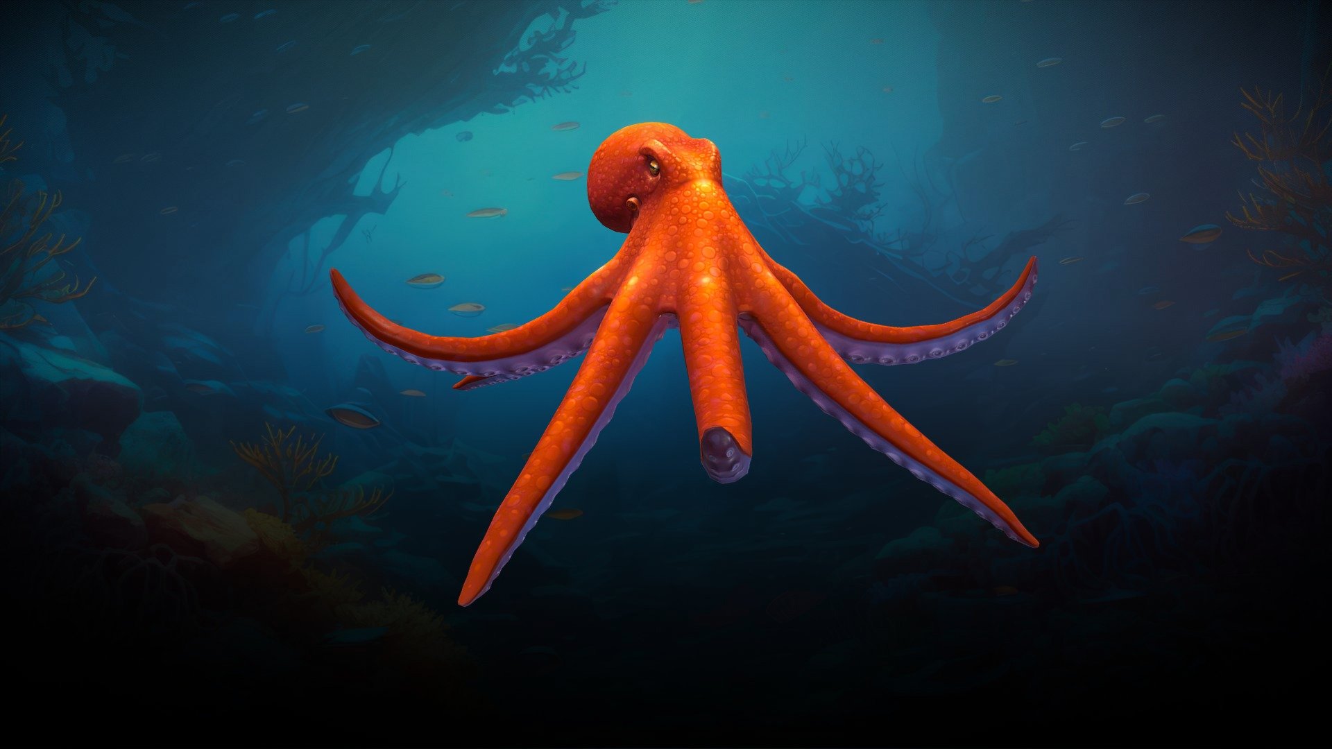 Stylized character for a project.

Software used: Zbrush, Autodesk Maya, Autodesk 3ds Max, Substance Painter - Stylized Octopus - 3D model by N-hance Studio (@Malice6731) 3d model