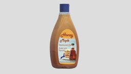 Honey Maple Syrup Flavoured Low Poly