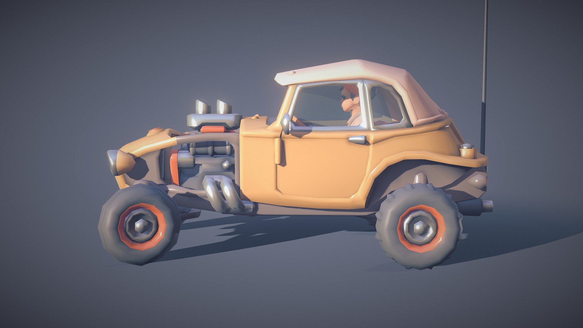 Hot Rod Constructor - Another Buggy - 3D model by Slava Z. (@slava) 3d model