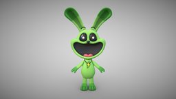 Hoppy Hopscotch dog, smiling, video-games, critters, hoppy, poppyplaytime, poppyplaytimechapter3, poppyplaytime3, smilingcritters, hoppyhopscotch