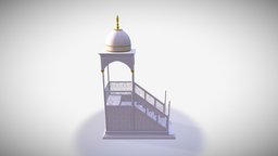 Mimbar Masjidil Haram kaaba, islamic, mecca, moss, architecture, kaabah