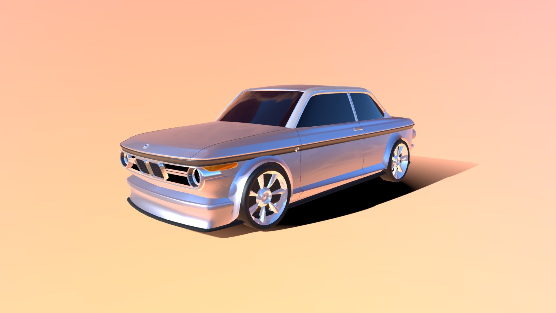A re-make of the classic BMW 2002, this future version is an electric, semi-autonomous vehicle.  The &ldquo;waterline