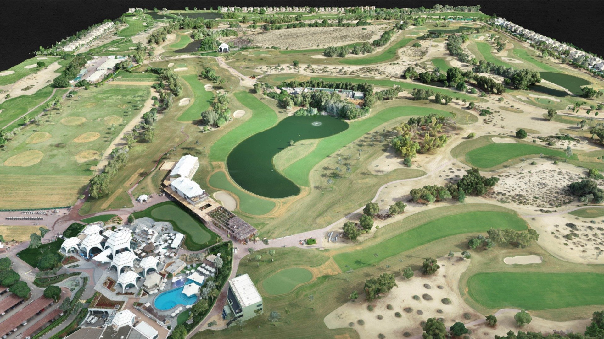 Emirates Golf Club - 3D model by CHOPPERSHOOT 3d model