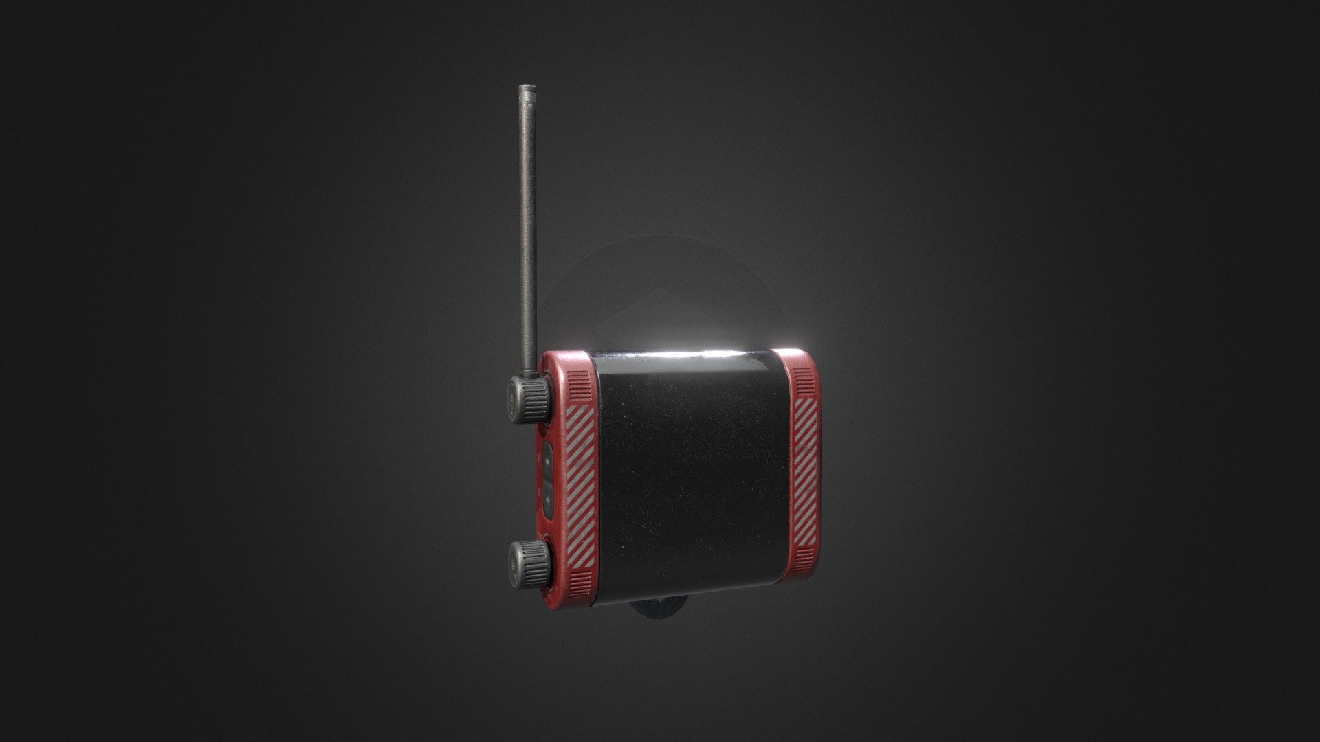 TVC waves Transmitter in sci-fi style. Hello world! I create this little model for sketchfab testing. I hope you like it! - Transmitter (PBR) - 3D model by Anton Berkov (@northhive) 3d model