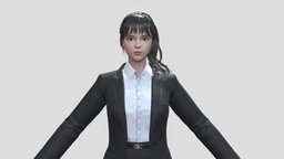 woman in working business suit gameAssets5 suit, shirt, work, fashion, clothes, skirt, young, uniform, woman, secretary, beautiful-girl, apose, girl, female, ship, lady