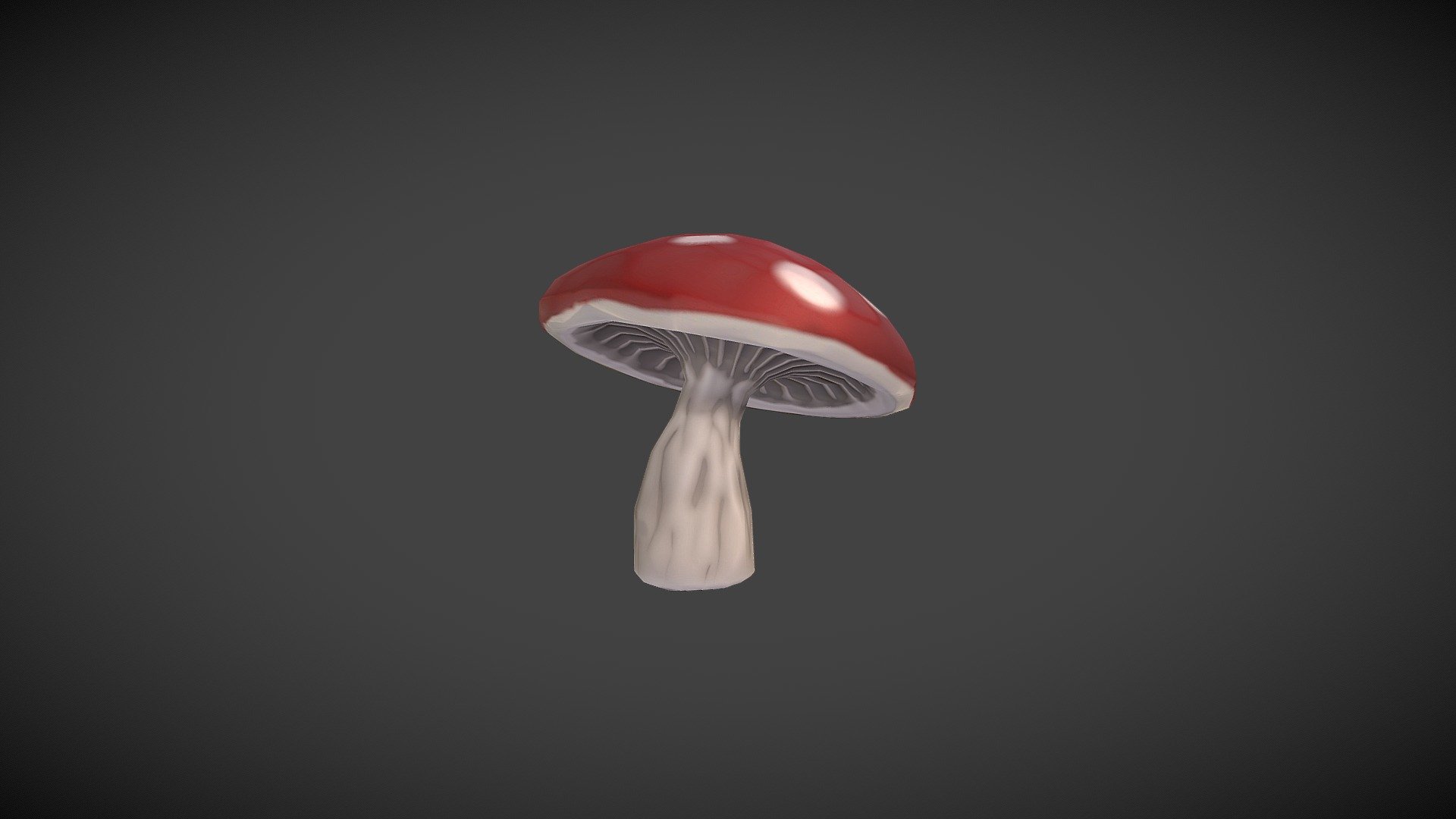 A stylized mushroom that will fit perfectly in any game. It even can be used in mobile games, since it only has about 400 vertices 3d model