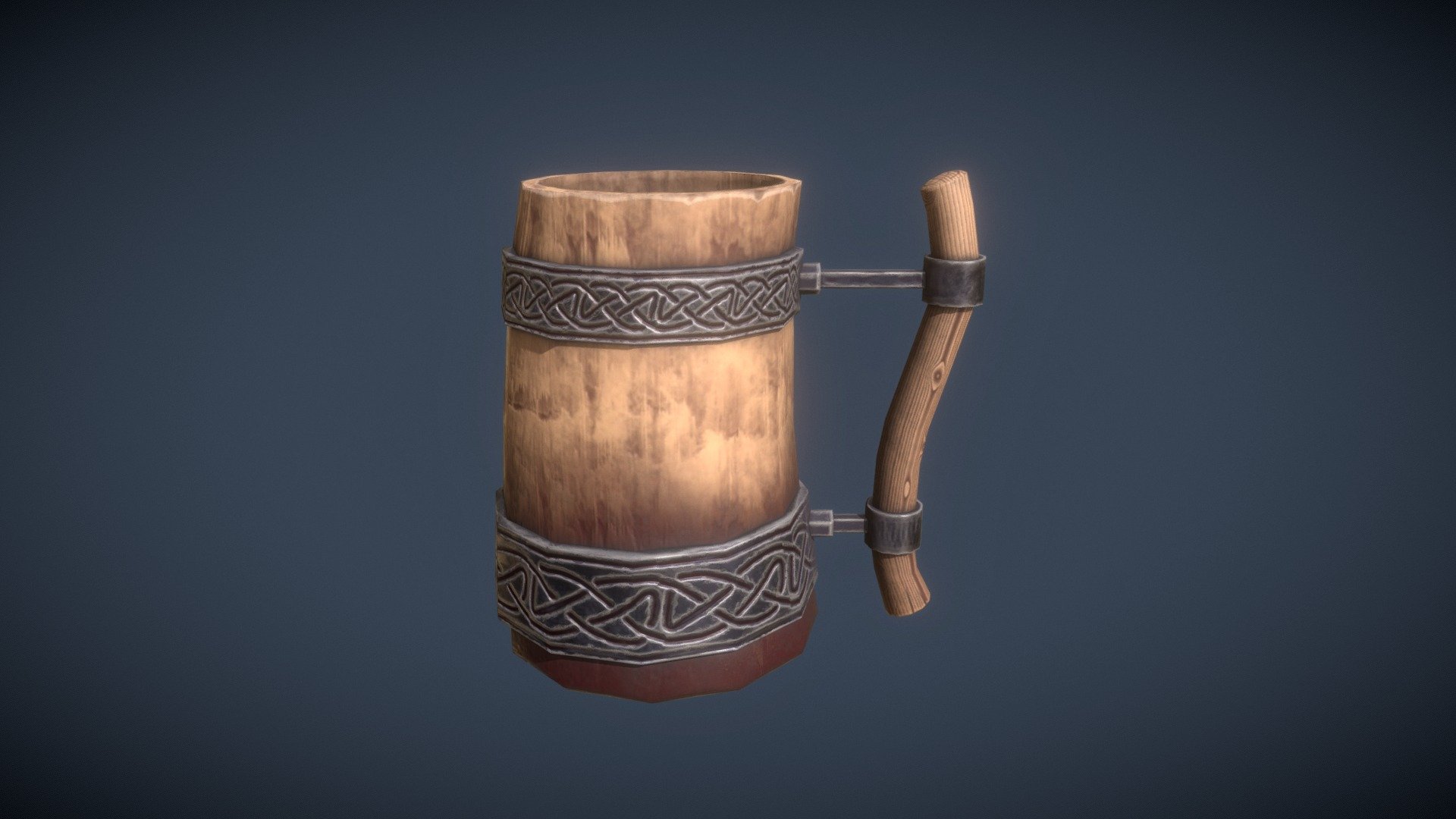Low poly stylized medieval / viking mug PRB Game ready.




File format: .fbx

460 vertices / 452 faces

2K Textures: 2048x2048 with Basecolor / Height / Metallic / Roughness / Normal (opengl and directx) / Ambiant occlusion

PRB (metallic roughness), Unity URP (metallic standard), Unreal 4 (packed) textures

If You want different texture export settings - write to me, I will be happy to help! Hope you'll like it! - Low poly stylized Mug - Buy Royalty Free 3D model by zivjeli 3d model