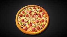 Pizza food, italy, fastfood, pizza, cheese, noai