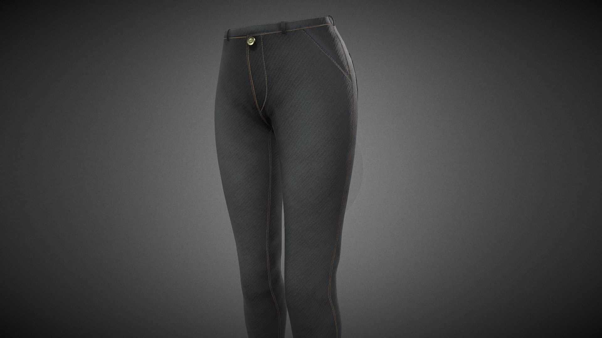 CG StudioX Present :
Female Slim Fit Black Jeans Pants Style 1 lowpoly/PBR




This is Female Slim Fit Black Jeans Pants Style 1 Comes with Specular and Metalness PBR.

The photo been rendered using Marmoset Toolbag 4 (real time game engine )


Features :



Comes with Specular and Metalness PBR 4K texture .

Good topology.

Low polygon geometry.

The Model is prefect for game for both Specular workflow as in Unity and Metalness as in Unreal engine .

The model also rendered using Marmoset Toolbag 4 with both Specular and Metalness PBR and also included in the product with the full texture.

The texture can be easily adjustable .


Texture :



One set of UV [Albedo -Normal-Metalness -Roughness-Gloss-Specular-Ao] (4096*4096)


Files :
Marmoset Toolbag 4 ,Maya,,FBX,glTF,Blender,OBj with all the textures.




Contact me for if you have any questions.
 - Female Slim Fit Black Jeans Pants Style 1 - Buy Royalty Free 3D model by CG StudioX (@CG_StudioX) 3d model