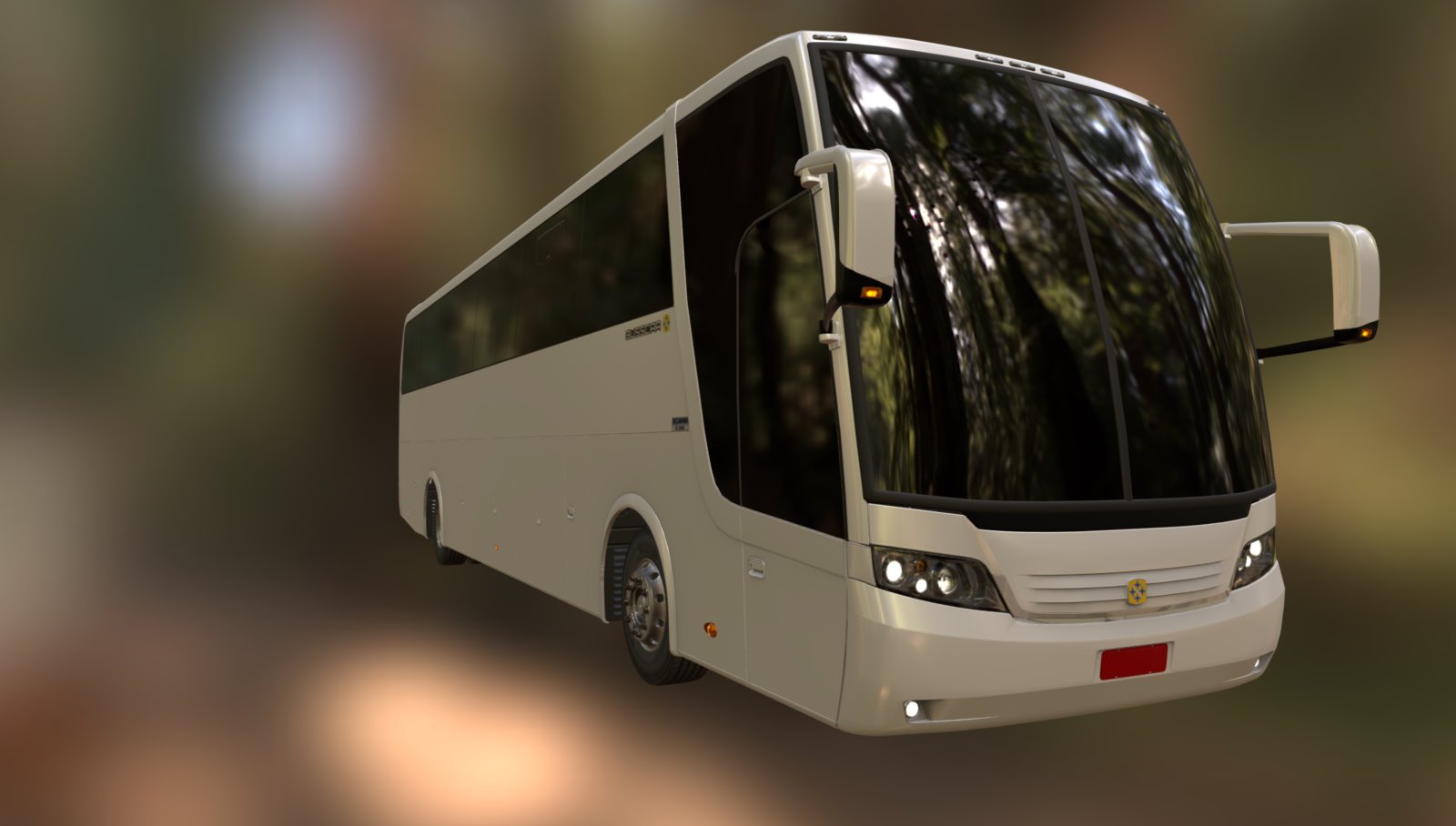 Vissta Buss HI 2007 - 3D model by Enzo Caldeirini (@enzocaldeirini) 3d model