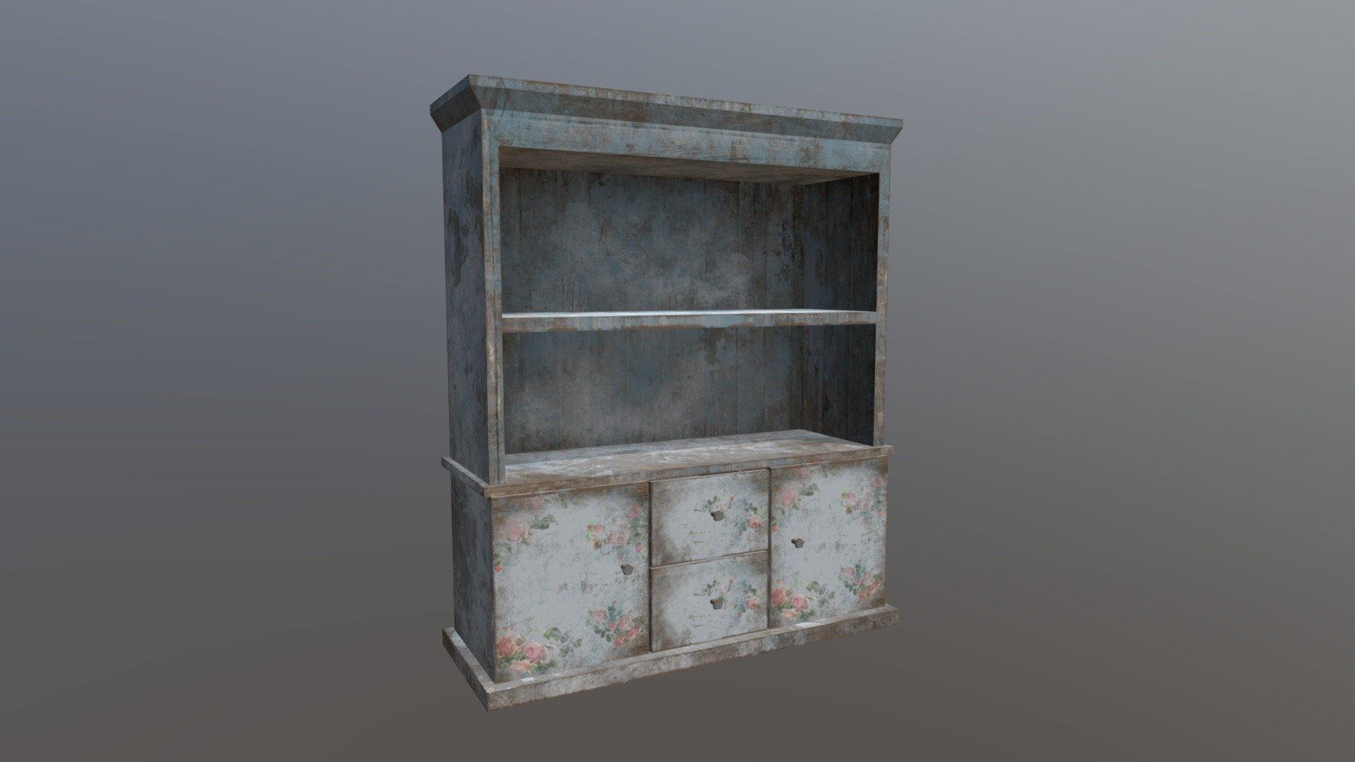 This is an old vintage old cupboard. Ready for PC and mobile games. Perfectly suitable for any game as Interior / Exterior decoration: hidden object games, horror, survival and others.

Features


Realistic style
Optimised model
High quality 2048x2048 textures
Albedo, normal, roughness
 - Cupboard - 3D model by cvet.artist (@masha-yolo) 3d model