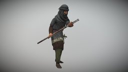 Arab gunner (Machiavello Mod for M2TW) historic, handgun, medieval, historical, mod, infantry, arabic, gunner, medieval2totalwar, hafsid, xvcentury