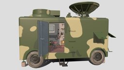 Anti-aircraft gun fire control radar vehicle radar, anti-aircraft, vehicle, car