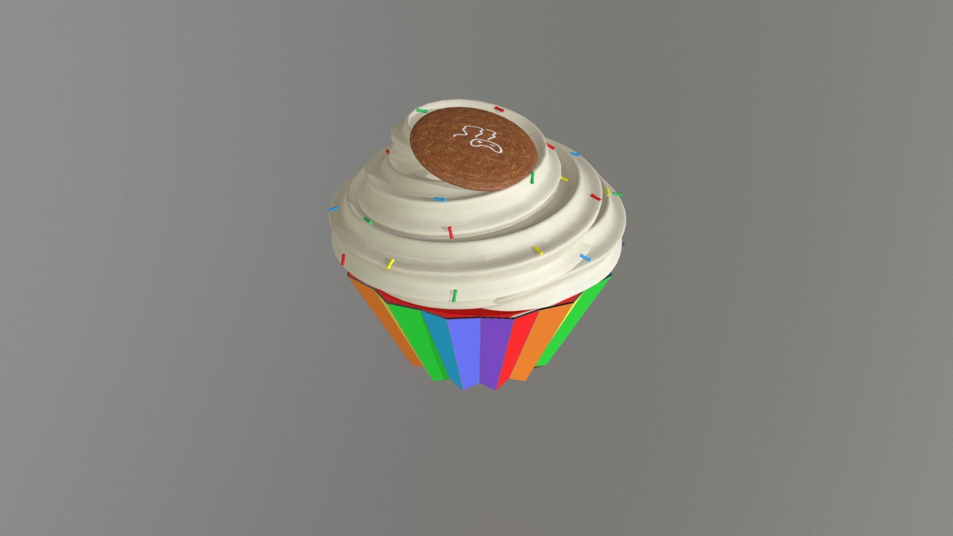 Cupcake_Box - 3D model by PoisonDubh 3d model