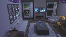 Living Room (Night)