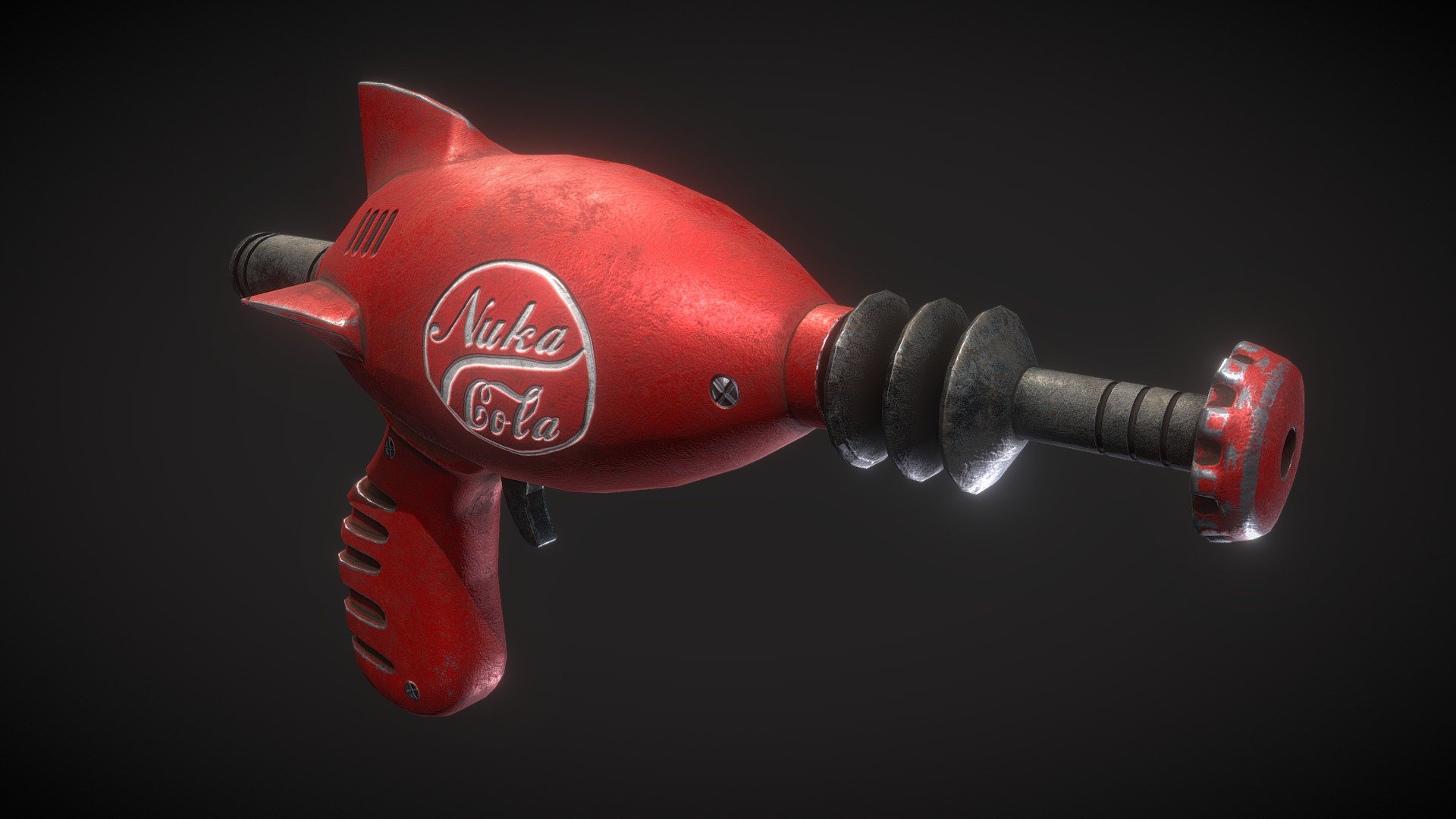 This is a fan art work, concept is from Fallout. The modeling was done on Maya,and  textured on Substance Painter.  Hope you all enjoy! - Nukacola - 3D model by Alahyla 3d model