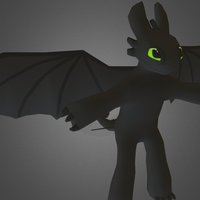 Toothless (anthro) anthro, toothless, furry, howtotrainyourdragon