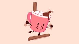 A cup of cocoa objects, christmas, cocoa, tpot, cinnamon, bfdi, bfb, battlefordreamisland, cup, objectshow, 3december2023, cupofcocoa