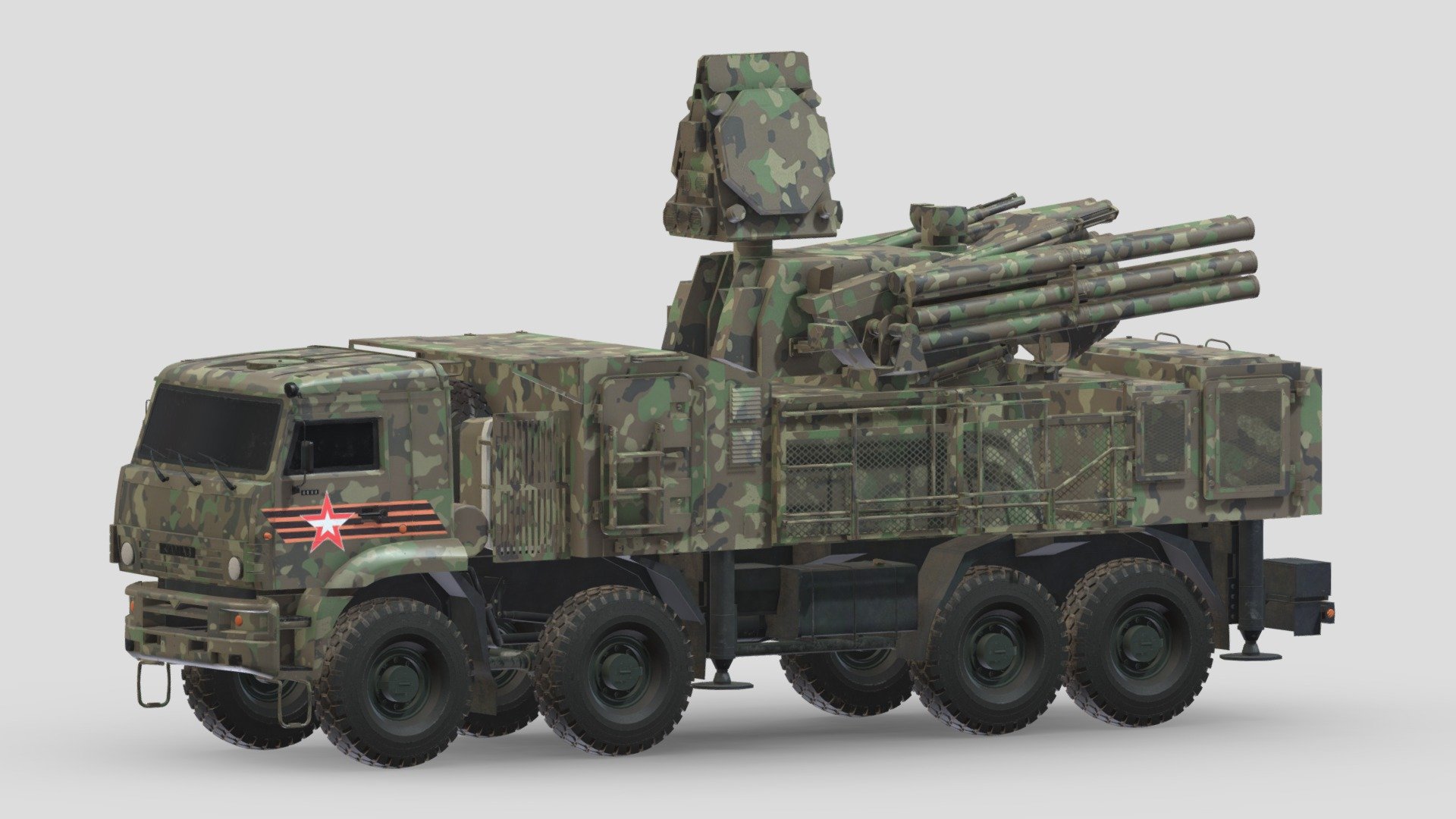 Hi, I'm Frezzy. I am leader of Cgivn studio. We are a team of talented artists working together since 2013.
If you want hire me to do 3d model please touch me at:cgivn.studio Thanks you! - SA 22 Pantsir S1 Camo - Buy Royalty Free 3D model by Frezzy3D 3d model