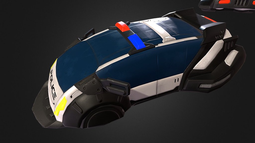 Here is a sample of the possible police car variations that I built several years ago for 5Lives Studio’s ‘Satellite Reign‘.

http://satellitereign.com/

Here we have the SWAT, patrol and cruiser types 3d model