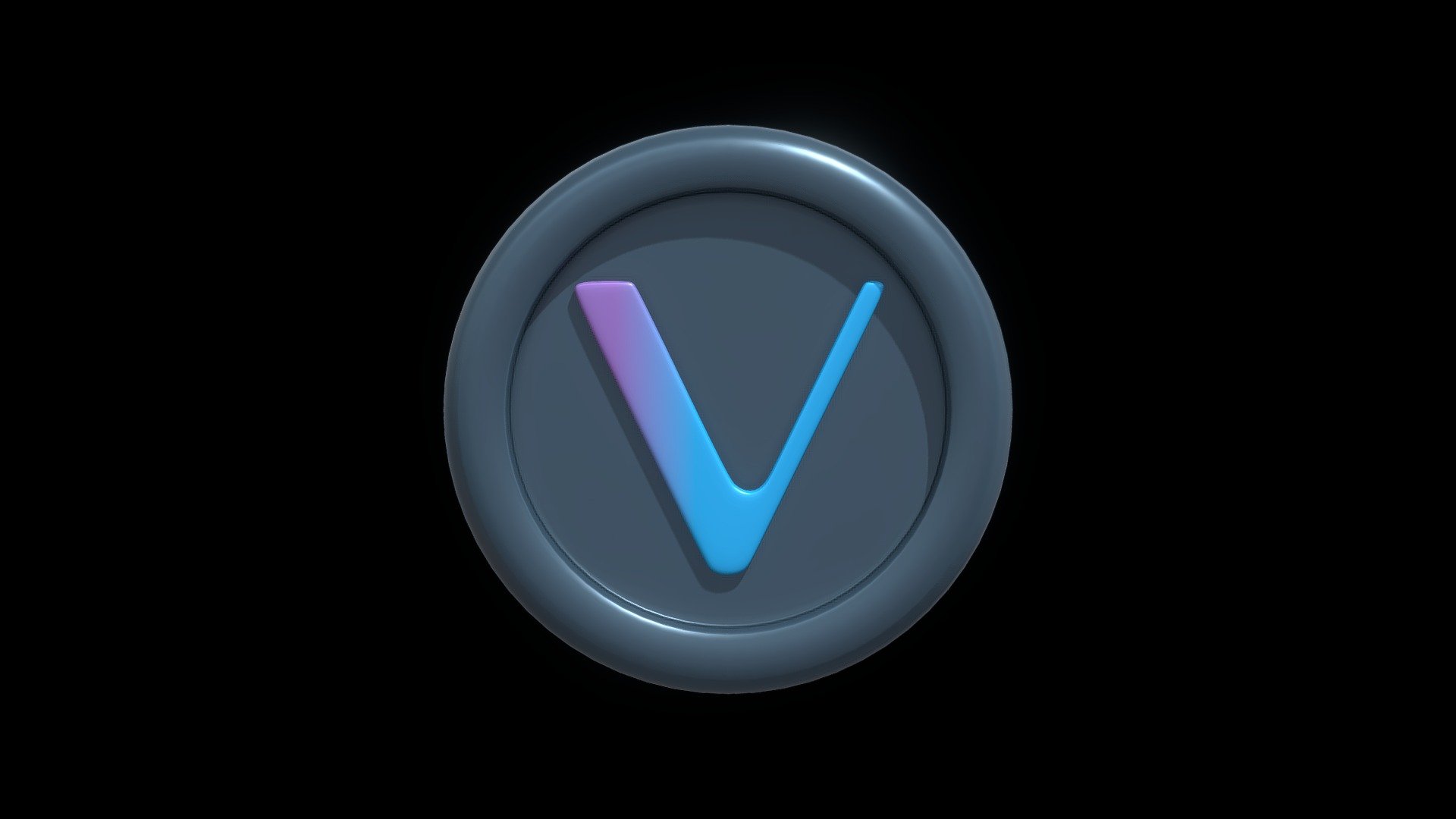 3D VeChain or VET Dark Teal Crypto Coin with cartoon style Made in Blender 3.3.1

This model does include a TEXTURE, DIFFUSE, METALLIC, AND ROUGHNESS MAP, but if you want to change the color you can change it in the blend file, just use the principled bsdf and play with the Roughness, Metallic, and Base Color parameter 3d model