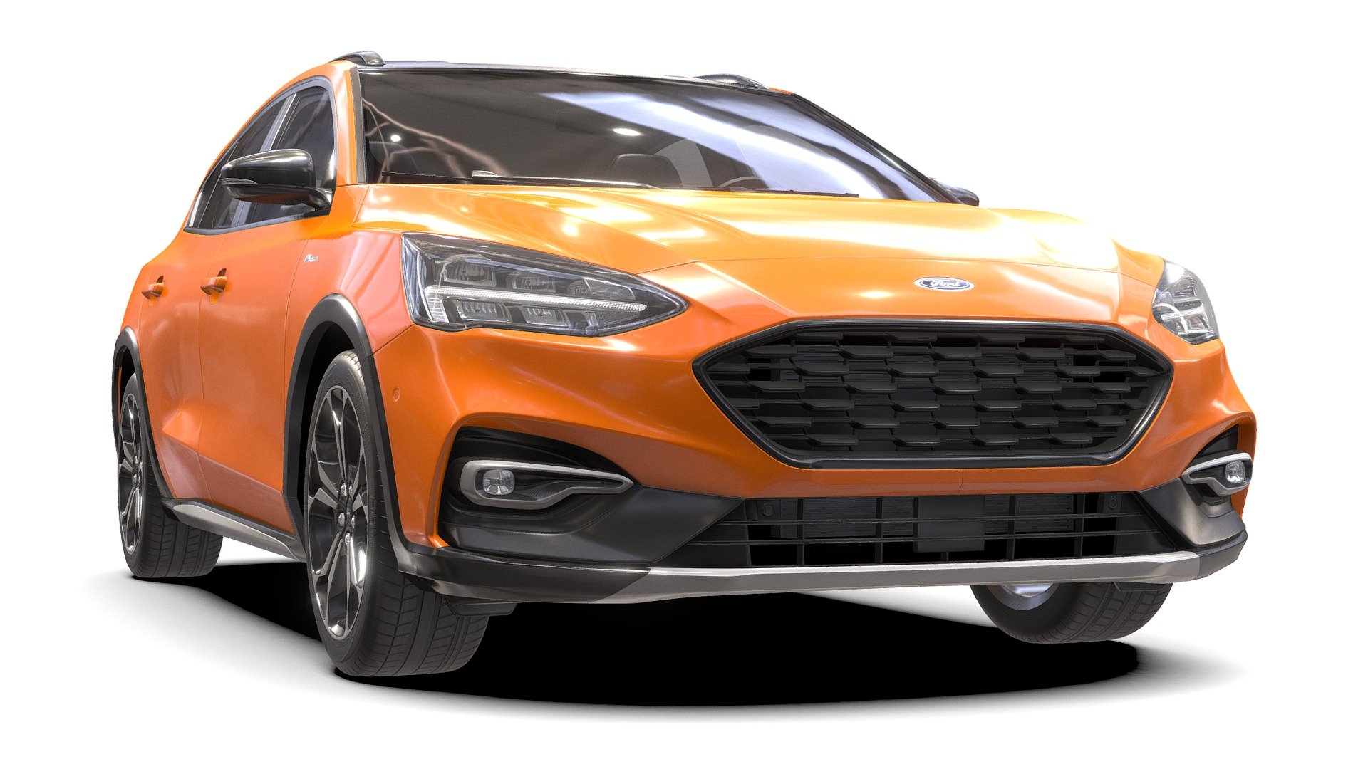 Ford Focus Active 2019 - 3D model by autoactiva 3d model