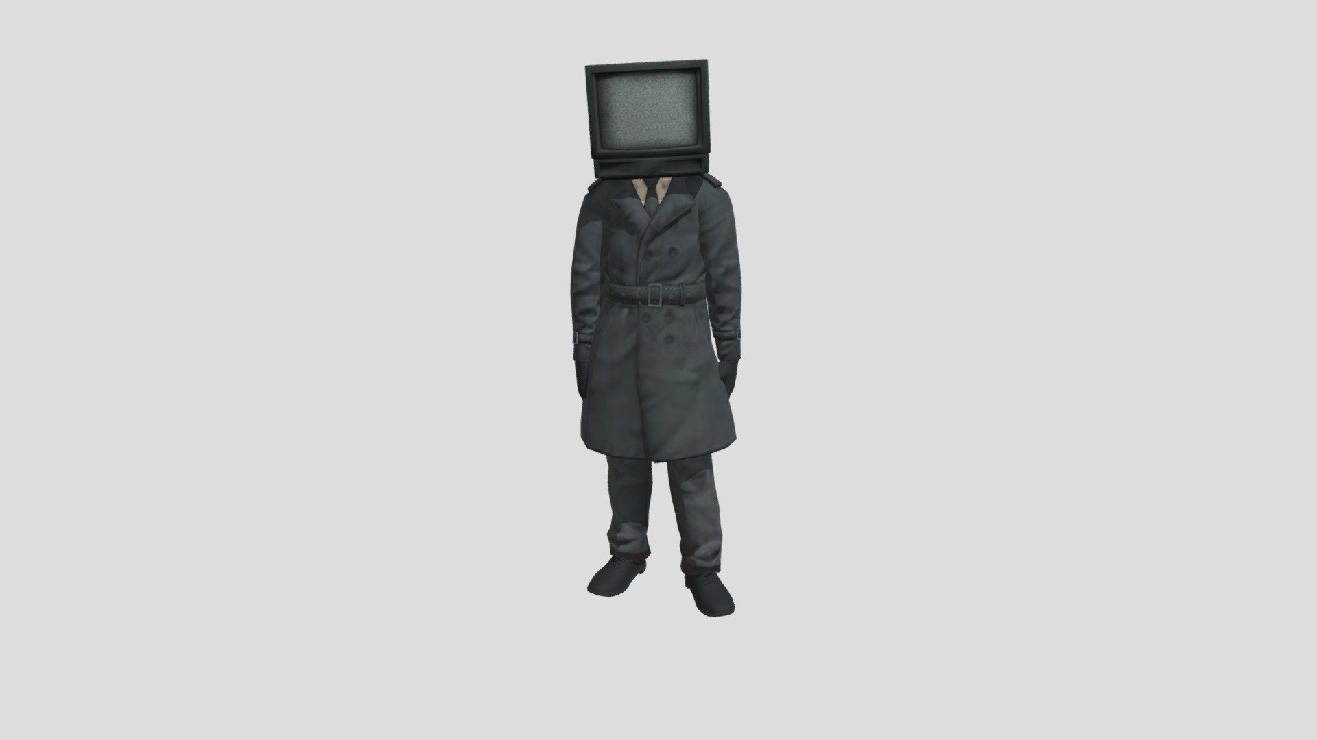 Tv man - Tv man + animation - Download Free 3D model by rianahmadsugianto (@Ligthboy) 3d model
