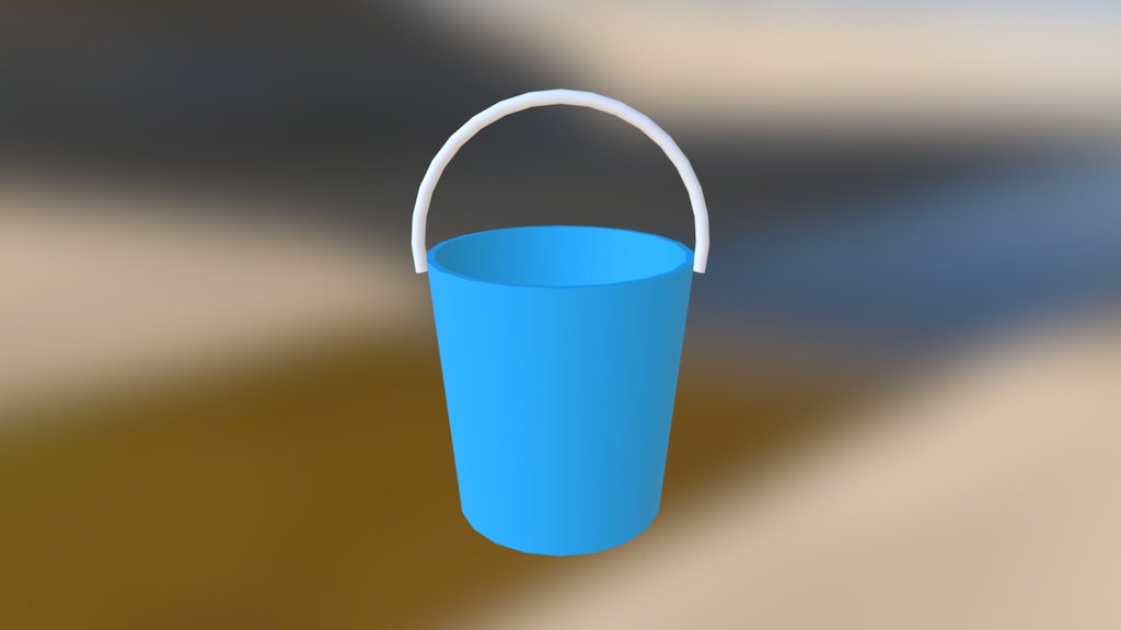 Simple blue bucket. Handle and cup are rigged for independent rotation (depends whether character is holding the handle, cup or both!)

Used this in one of my student shots. https://vimeo.com/119853034 - Simple bucket rig - Download Free 3D model by Ben Boyle (@bboyle) 3d model