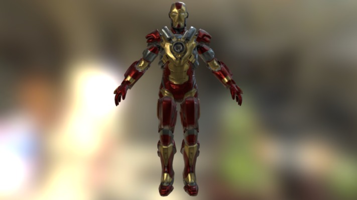 Iron Man Mark XVII - Heartbreaker - 3D model by beholdmidia 3d model