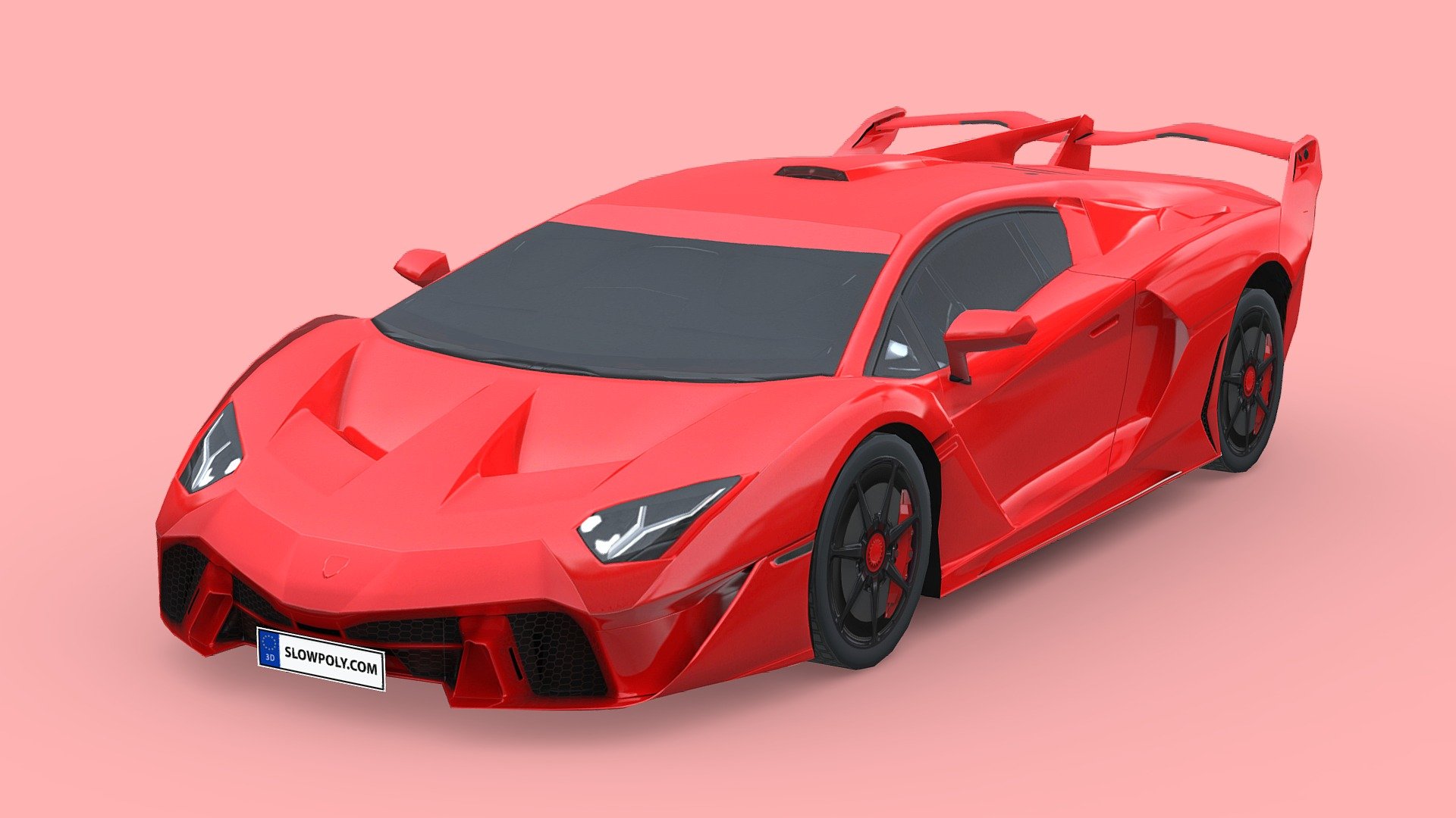 Low poly car with nice geometry and surface flow, realistic looking with high-quality textures.

Buckle up and join the ride with our incredible 3D model car! With few polygons, it’s light, flexible, and realistic. High-quality textures bring it to life. Effortlessly integrate it into any project and let your creativity soar. Get ready for a thrilling journey!

If you love this 3d model and curious about how it’s done, visit our tutorial here: https://www.slowpoly.com/l/course unlock the technique, tool and trick to crafting this detailed-looking low poly car now! - Lamborghini SC18 2019 - Buy Royalty Free 3D model by slowpoly 3d model